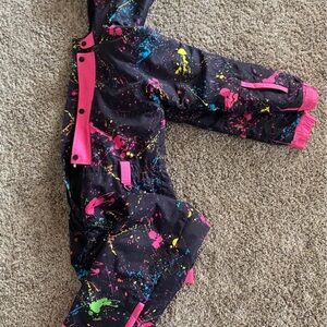 Tipsy Elves Colorful Splatter Snowsuit